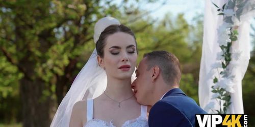 VIP4K. A Young Bride with a Beautiful Body Rides her Husband on their Wedding day (Nikki Nuttz, amalia davis, annie king, bbyanni, bronwin aurora, liz ocean, scarlett venom)