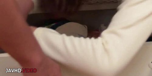 Steamy JAV Star Ameri Koshikawa Strips Seductively Before A Hot Fuck Showdown