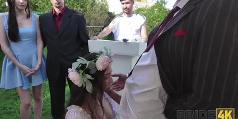 Big Ass Bride Gets a Yes with Her Voluptuous Figure