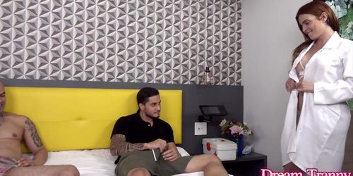 Slutty Trans Nurse Isabella Muniz Turns Her Ass Into a Cumdump