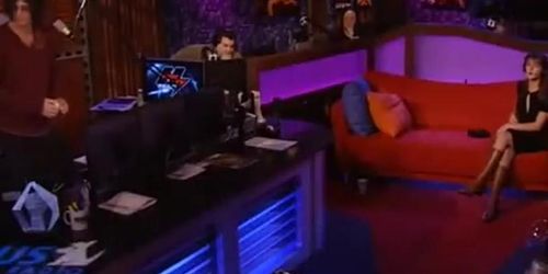 Justine Joli Lesbian,  Breasts Scene  in The Howard Stern Show