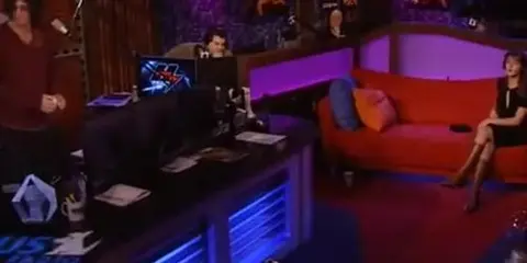 Justine Joli's Intense Lesbian Moment on The Howard Stern Show