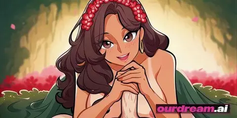 Latina Anime Babe Enjoys Creampie Fantasy