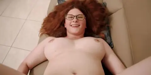 Redhead Girlfriend Bess Shows Off Natural Tits