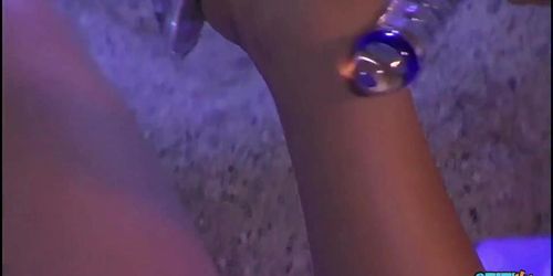Girl Masturbates With A Toy Before Sucking A Cock And Fucking Outdoors