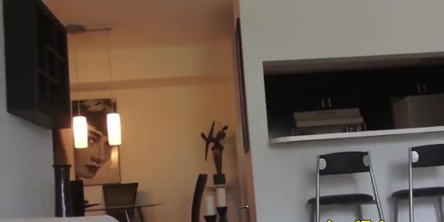 Latina teen anally fucked doggystyle