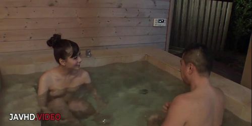 Yui Oba Delights in Steamy Jacuzzi Oral Scene | TnaFlix