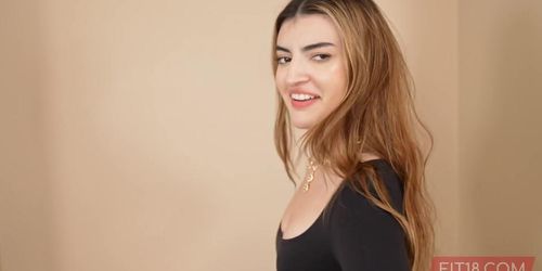 Fit18 - Julia James - 48kg - Pov Casting And Creampie Skinn...