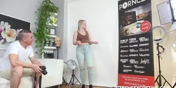 Sexy Blonde Craves His Cock in Steamy Encounter