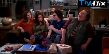 Amber Tamblyn Lesbian Scene from Two and a Half Men
