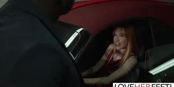 Redhead Worshiped with Intense Foot Play & Passionate Sex