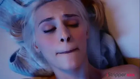 Blonde Beauty Christy White's Intense Solo Play