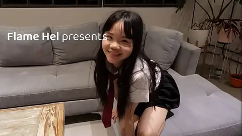 Interracial Stepfamily Affair: Asian Student & White Stepdad