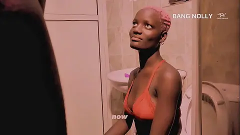 Ebony Princess Meets Stepcousin in Passionate Bathroom Encounter