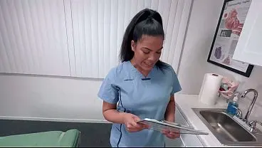 Maya Farrell: Curvy Latina Nurse in Hardcore Action