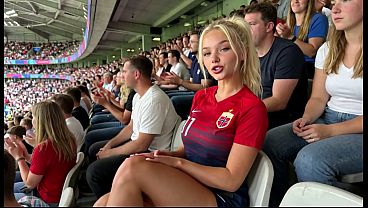 I fucked the blonde Norwegian girl I met at the World Cup and gave her a creampie in public in the stands &lbrack;AI Generated&rsqb;