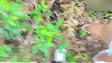 Forest Fling: Wife's Chubby Pussy Gets Creamed
