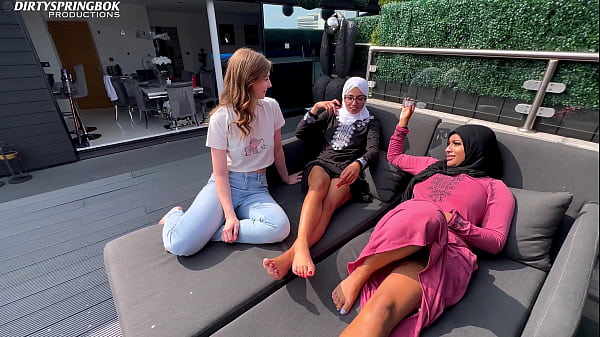 Interracial Threesome: Muslim Men and a White Woman