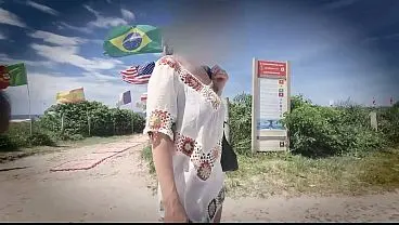 Married Woman's Hot Hotel Encounter After Beach Pickup
