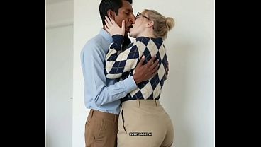Reunion With My Secretary: Rough Backdoor Punishment Scene