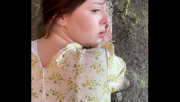First Date Forest Encounter: Hardcore Outdoor Sex