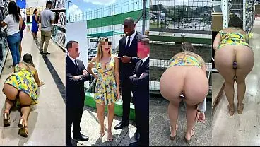 Exhibitionist Couple's Wild Encounter at Leroy Merlin