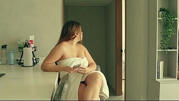 Stepbrother's Secret Bathroom Fantasy Caught on Camera