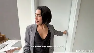 Big Ass Real Estate Agent Closes Deal with Style
