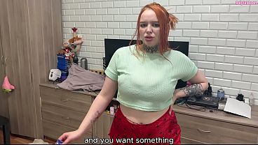 My stepsister took off the condom and fucked without it&period;