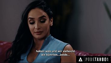 PURE TABOO Stepmom Sheena Ryder Surrenders To Stepsons DP Threesome Request - GERMAN SUBTITLES
