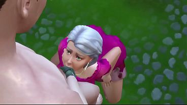 Garden's Hot Cougar in The Sims 4 Machinima Ep.13