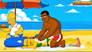 Mrs. Simpson's Summer of Desire: Cartoon Parody Compilation