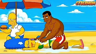 Mrs. Simpson's Summer of Desire: Cartoon Parody Compilation