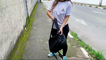 Teacher Student Anal Encounter in a Car Outside School