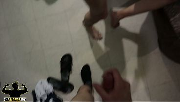 Threesome Fun with Friend's Girlfriend at Home