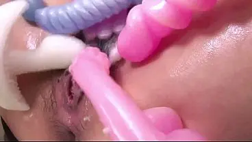 Japanese Babe Enjoys Intense Gangbang Action