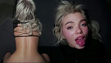 Backdoor Action with a Cumslut Beauty