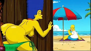 Simpsons Parody: Big Black Cocks & Slut Wife Compilation