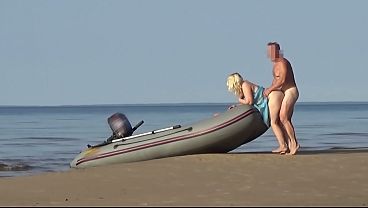 Tourist Seduced by Boatman in Passionate Encounter