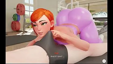 FEMDOM GYM SEX: TABOO Hentai Game Ep.12 with STEPSIS