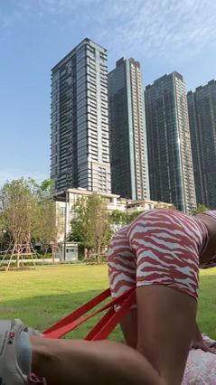 Sweaty Fitness: Outdoor Squats and Exercise