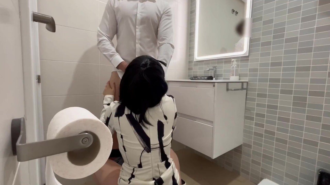 Bathroom Encounter: Waiter Gets Intimate
