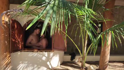 Sneaky Shower Encounter Unfolds