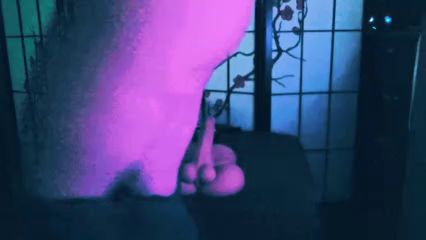 Big Butt Goth Girl Enjoys Anal Dildo Ride