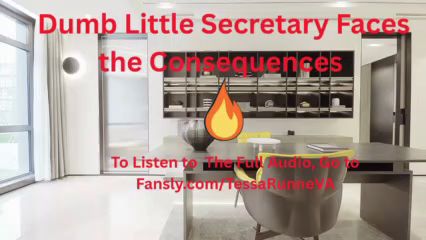 Secretary Faces Consequences in Office