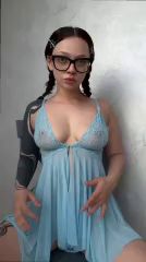 Tattooed Stomach Seduction with Intimate Moments