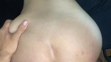Petite Step-Sis Enjoys Rough Doggy Style Action