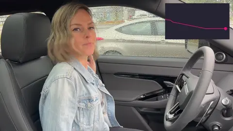 Public Drive Thru Orgasm with Remote Vibrator