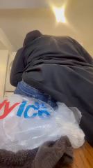 Ice Experiment: First Time Pussy Play