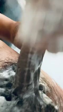 Quick Stroke Soapy Shower Experience